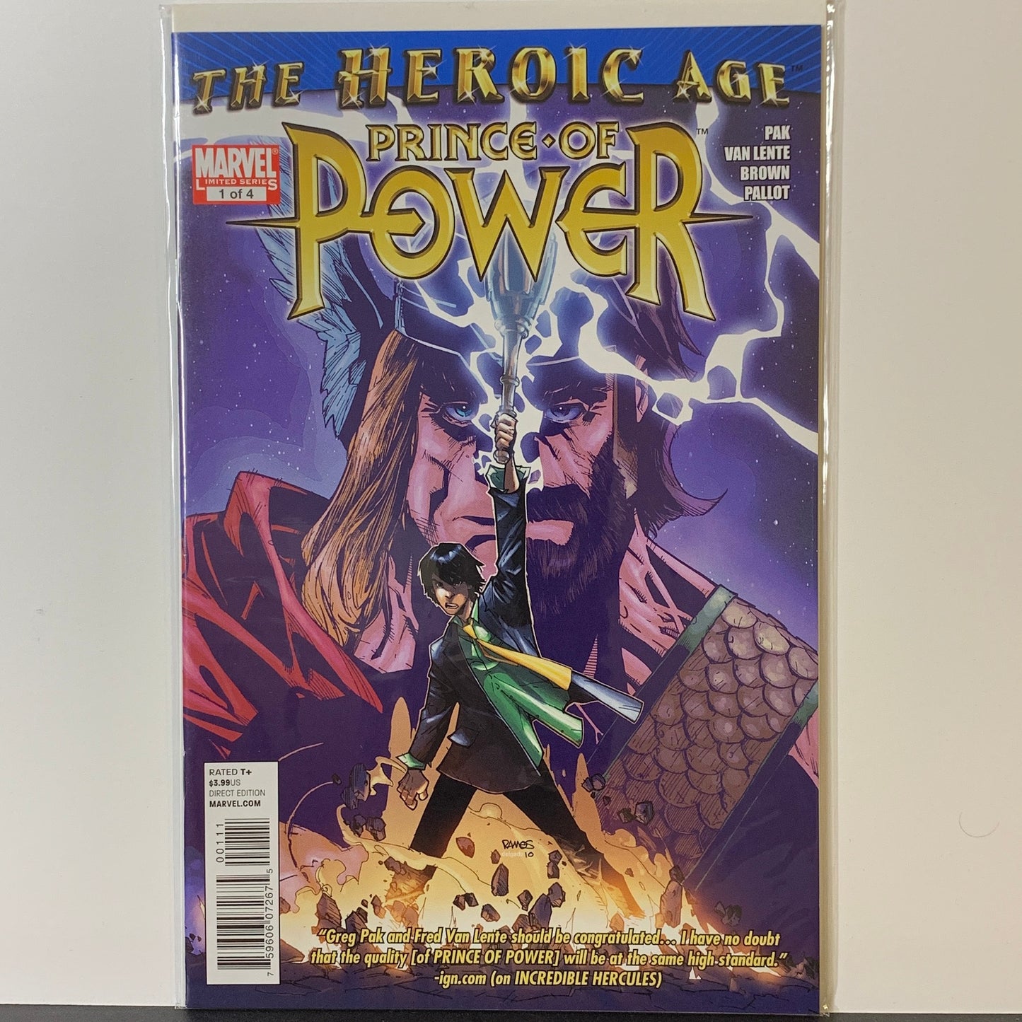 Heroic Age: Prince of Power (2010) #1 (NM)