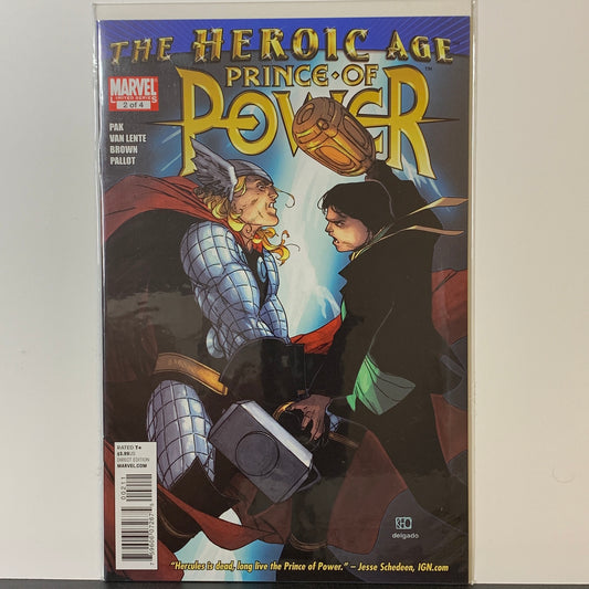 Heroic Age: Prince of Power (2010) #2 (NM)