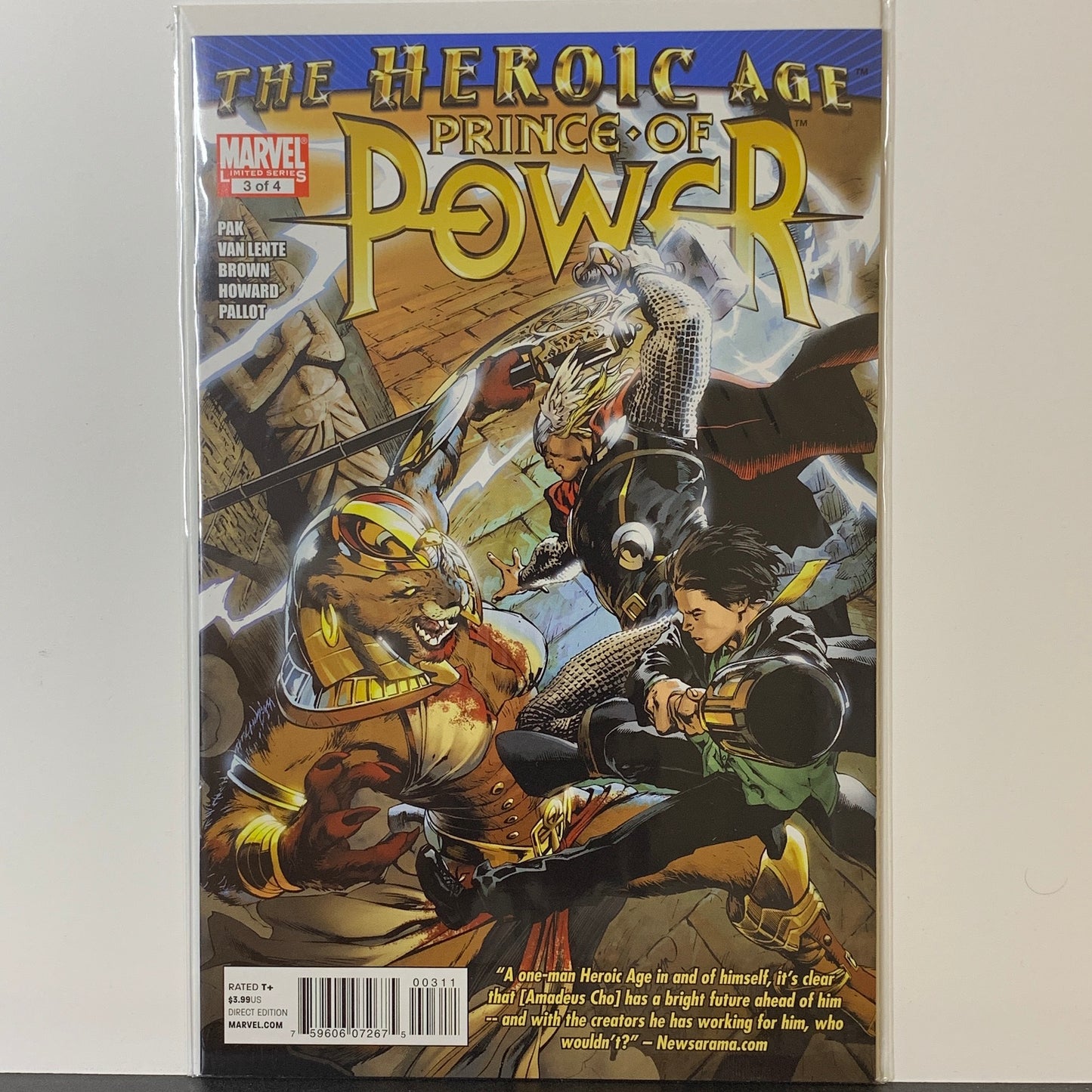 Heroic Age: Prince of Power (2010) #3 (NM)