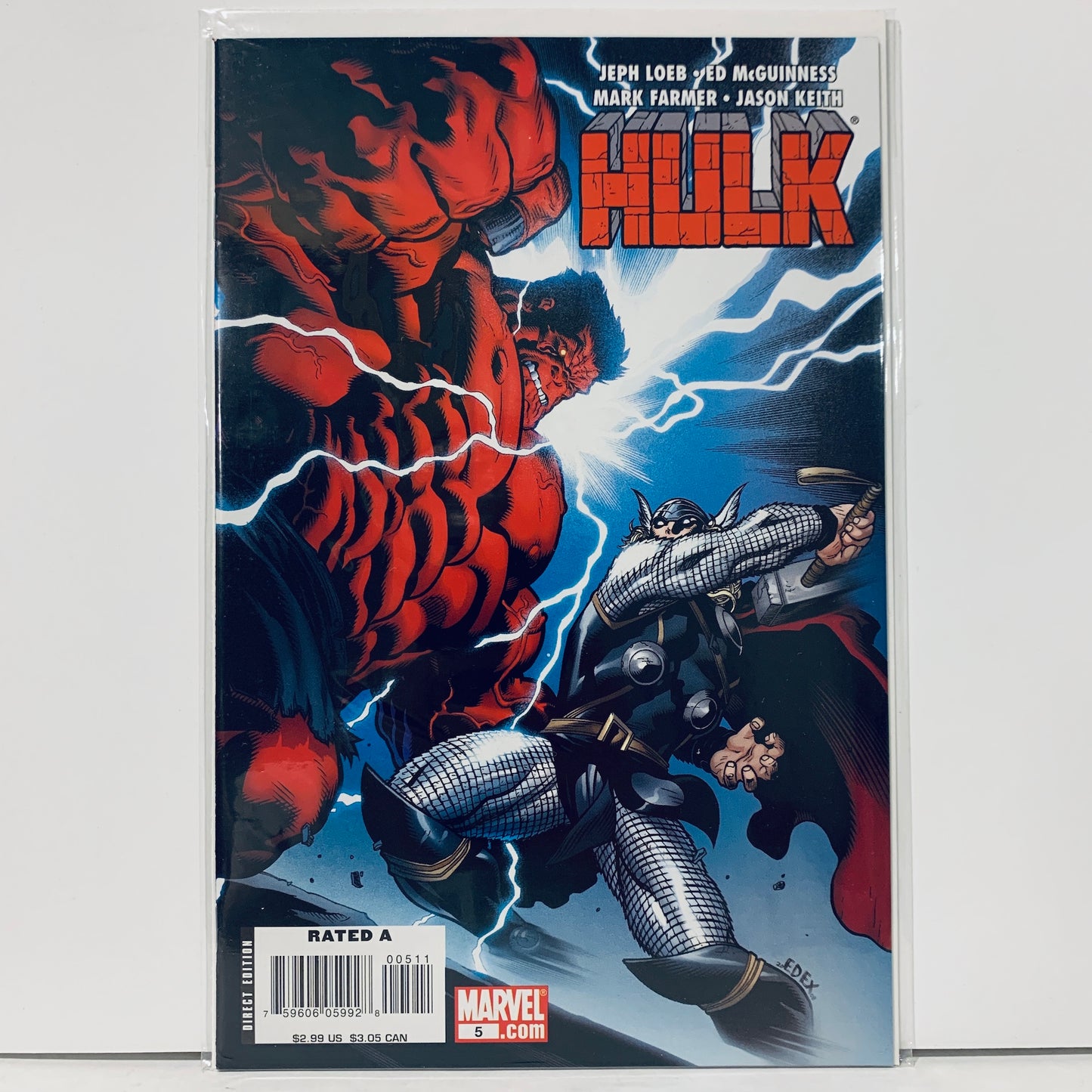 Hulk (2008) #5A (NM)